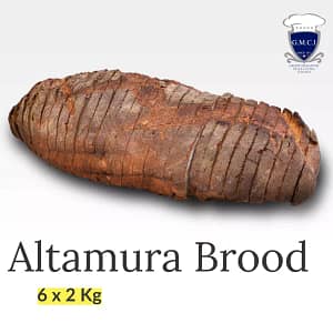 Bruschetta brood van Altamura gesneden