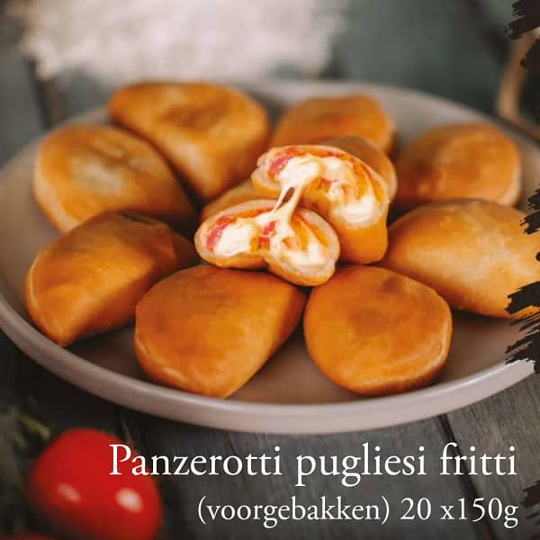 Panzerotti pugliesi fritti voorgebakken